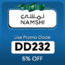 Namshi Promo Code KSA (DD232) Enjoy Up To 80 % OFF